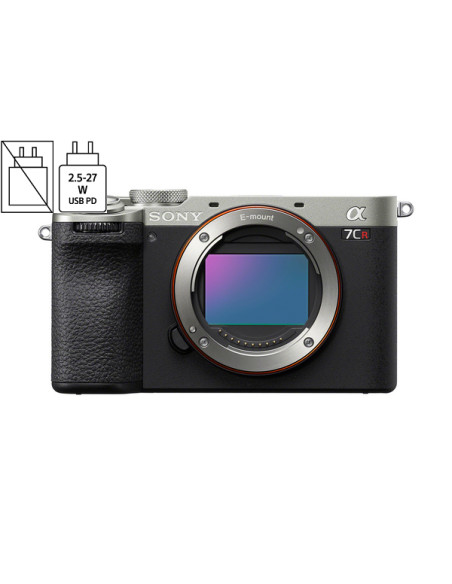 SONY ALPHA ILCE7CR 61MP FULLFRAME 4K SILVER BODY